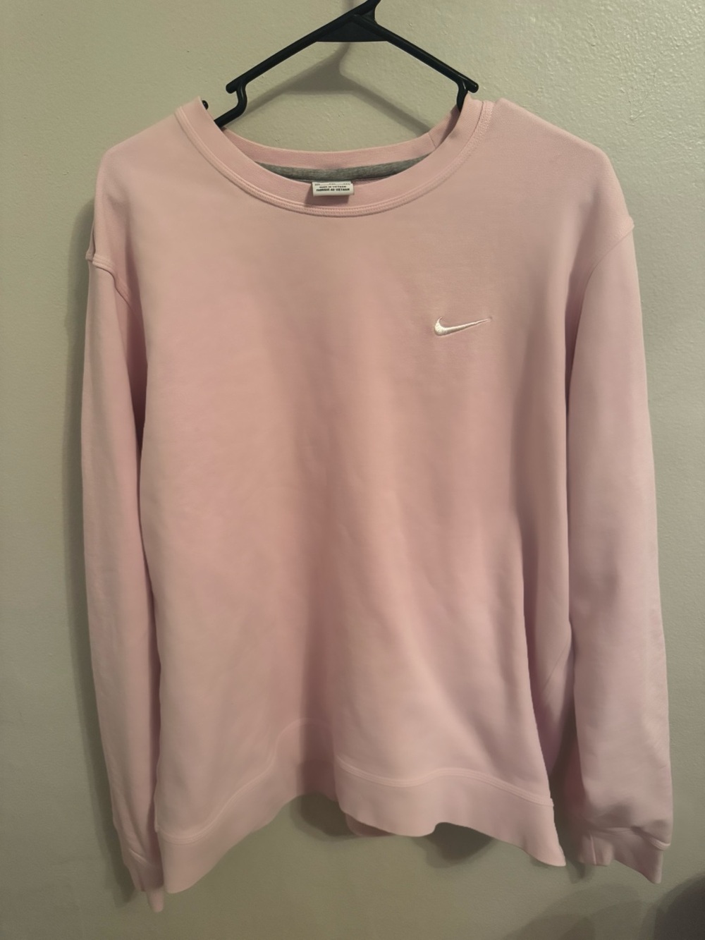 Nike Light Pink Crewneck Light Sweatshirt